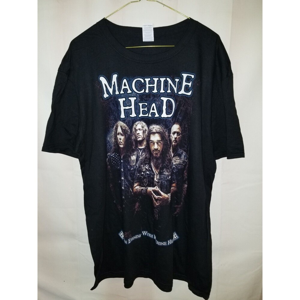 2015 Bloodstone tour MACHINE HEAD T-SHIRT NEW Old Stock nos MENS Large ROCK TEE